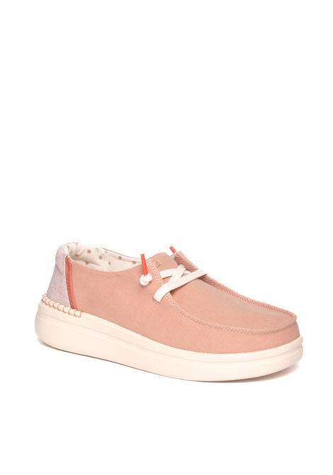 Rose wendy rice sneaker HEY DUDE | 40074WENDY-6VM